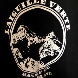 APC Mont Blanc Black Sweater L’Aiguille Verte